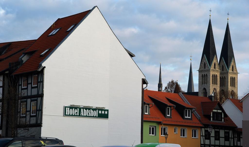 Hotel Abtshof Halberstadt Exterior foto