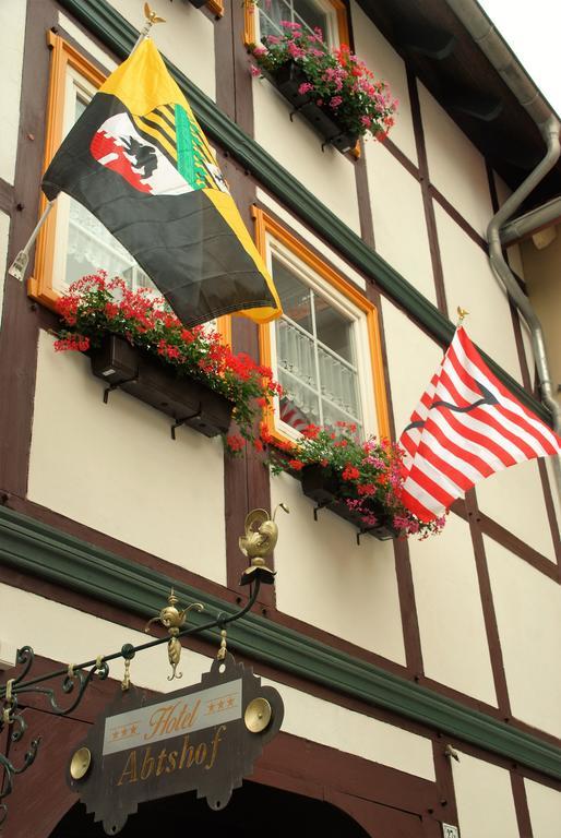 Hotel Abtshof Halberstadt Exterior foto